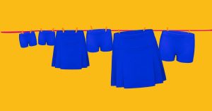 royal blue skorts