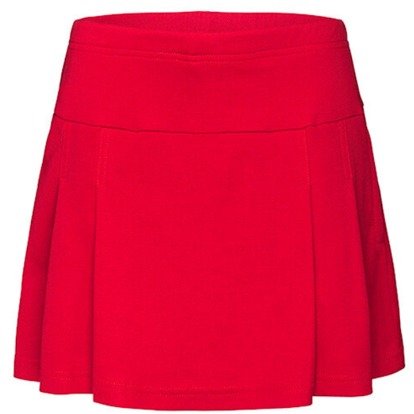 Coral red skort - Image 2